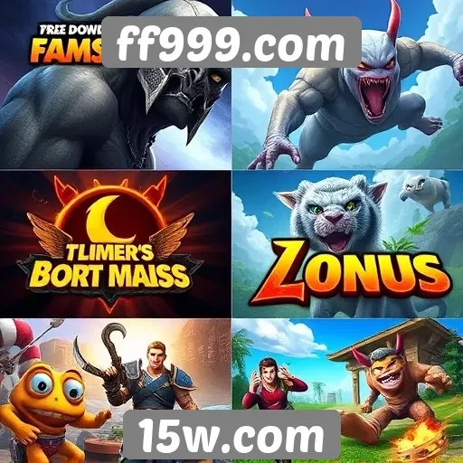 Jogos populares disponíveis na plataforma ff999.com